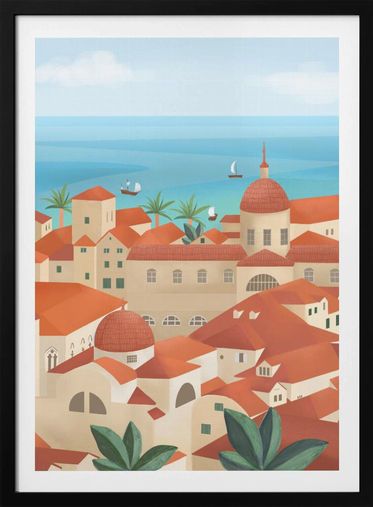 Dubrovnik Altstadt | Poster