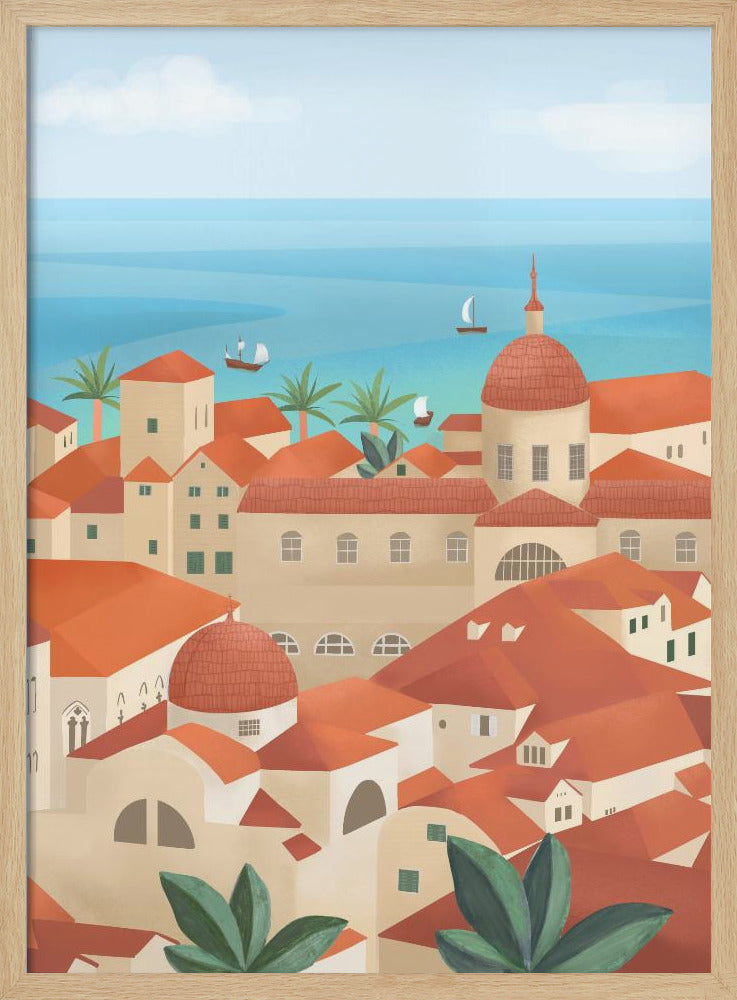 Dubrovnik Altstadt | Poster