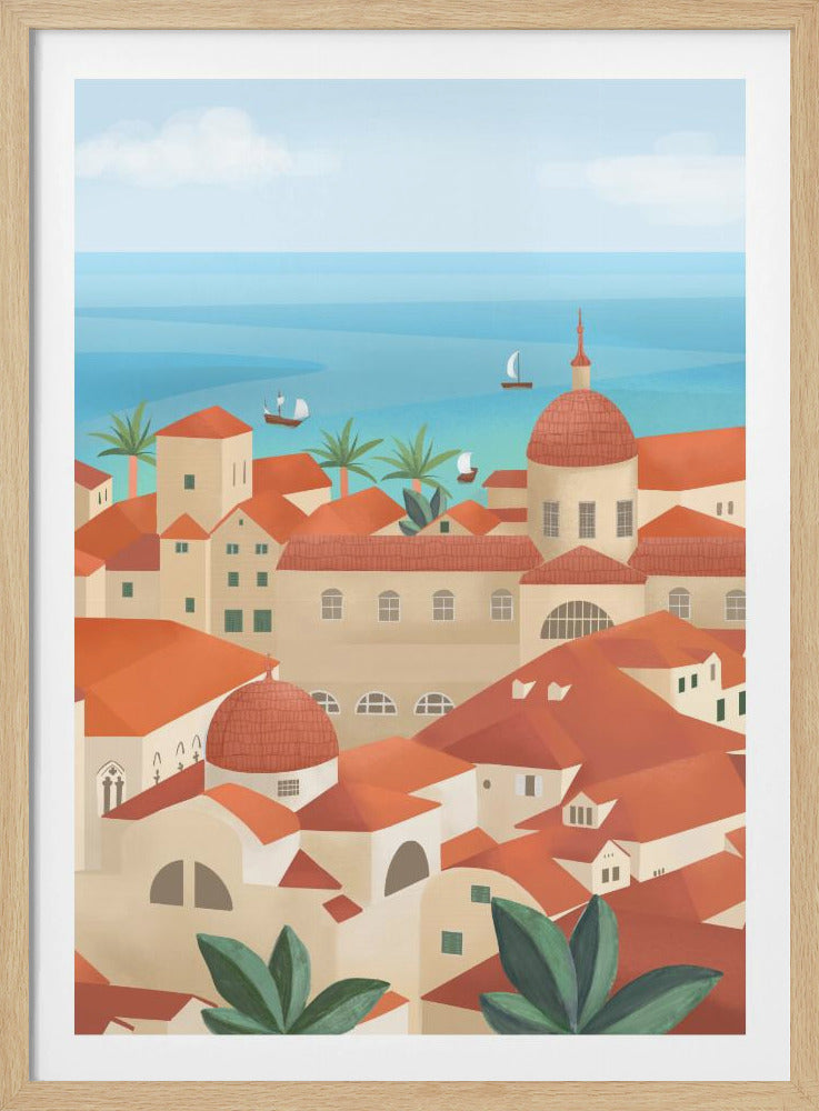 Dubrovnik Altstadt | Poster