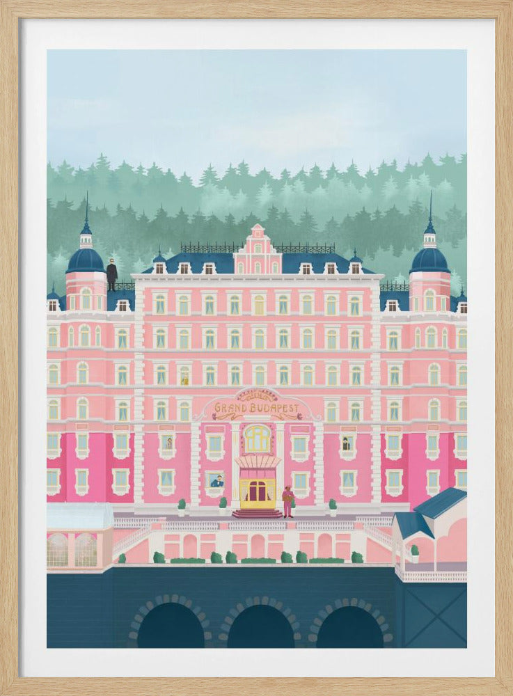 Das Grand Budapest Hotel | Poster