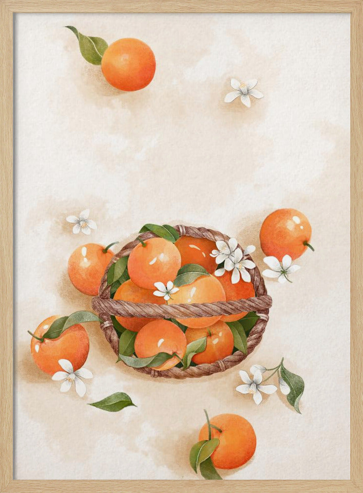 Saftige Orange | Poster