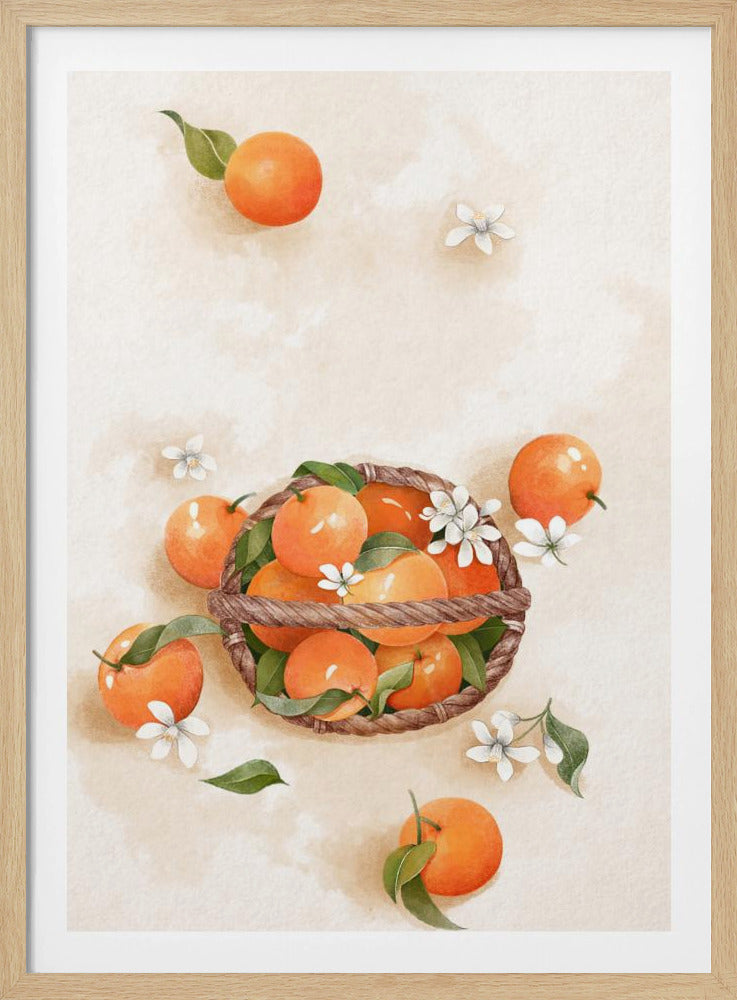 Saftige Orange | Poster
