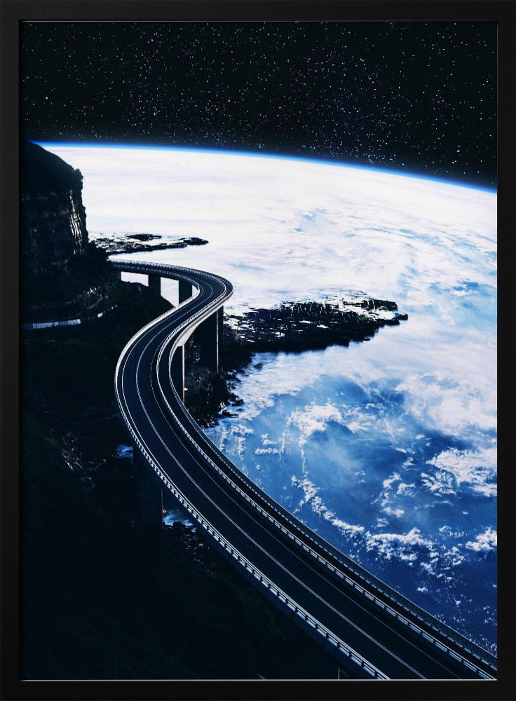 Straße zur Unendlichkeit | Poster