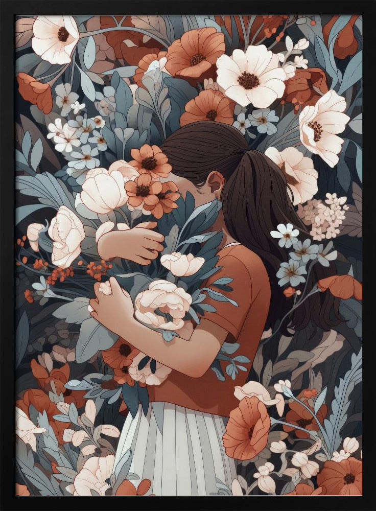 Florale Umarmung | Poster