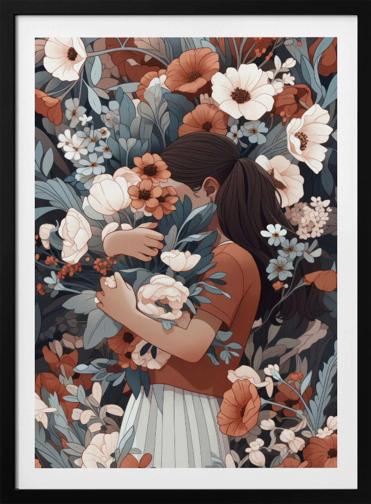 Florale Umarmung | Poster