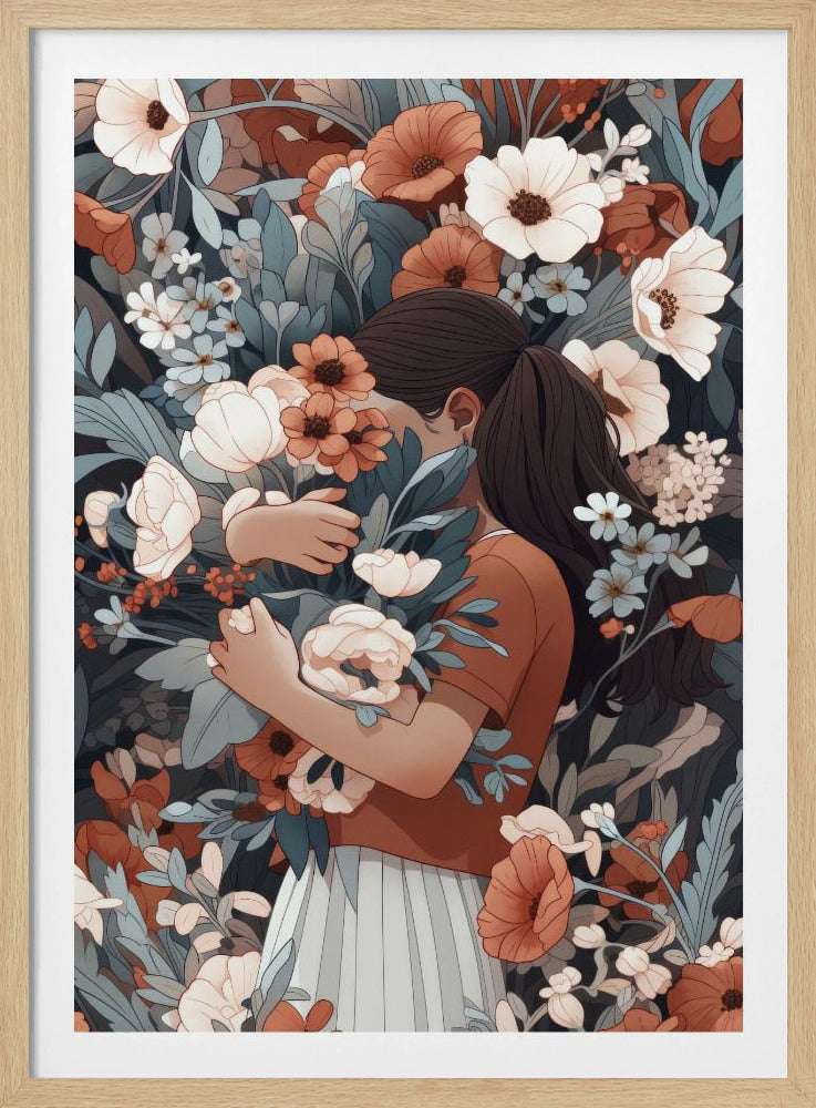 Florale Umarmung | Poster