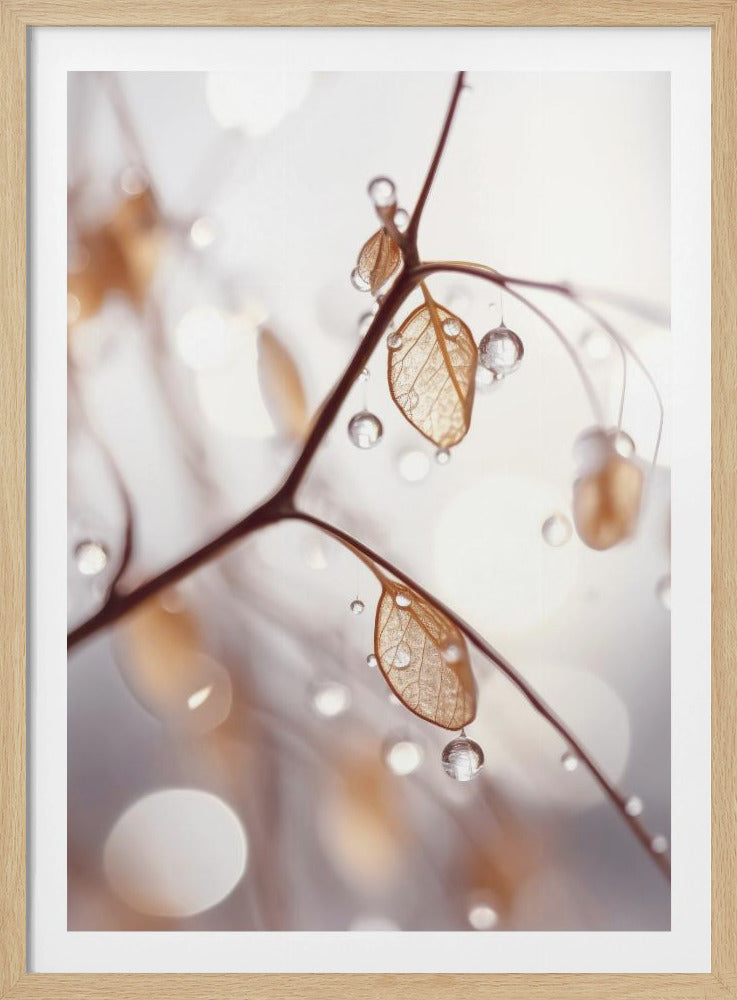 Taufrische Eleganz | Poster