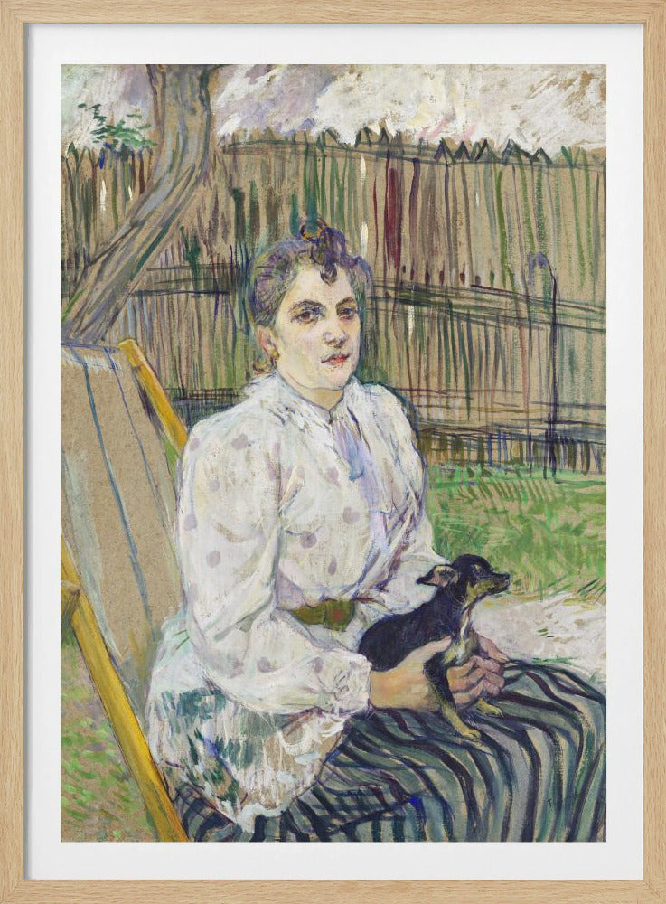 Lady With a Dog (1891) | Poster