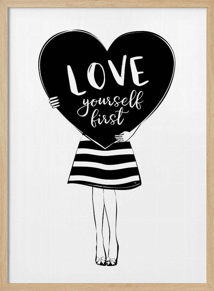 Liebe dich selbst | Poster