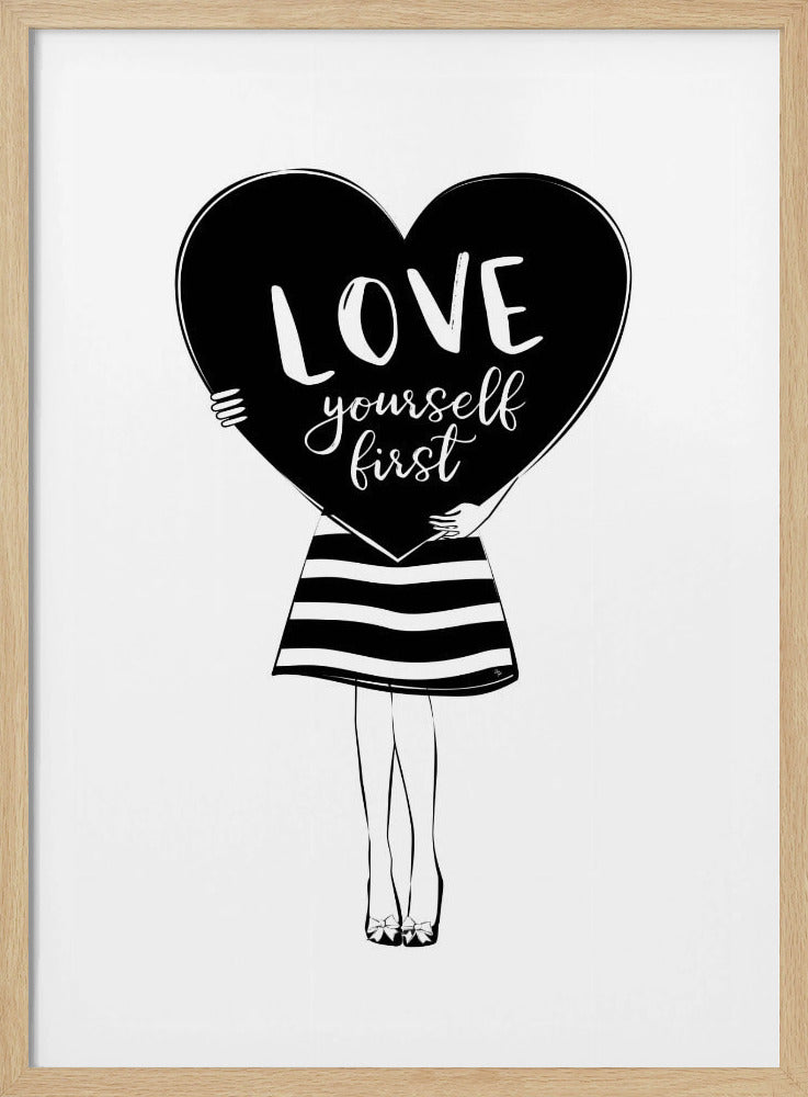 Liebe dich selbst | Poster
