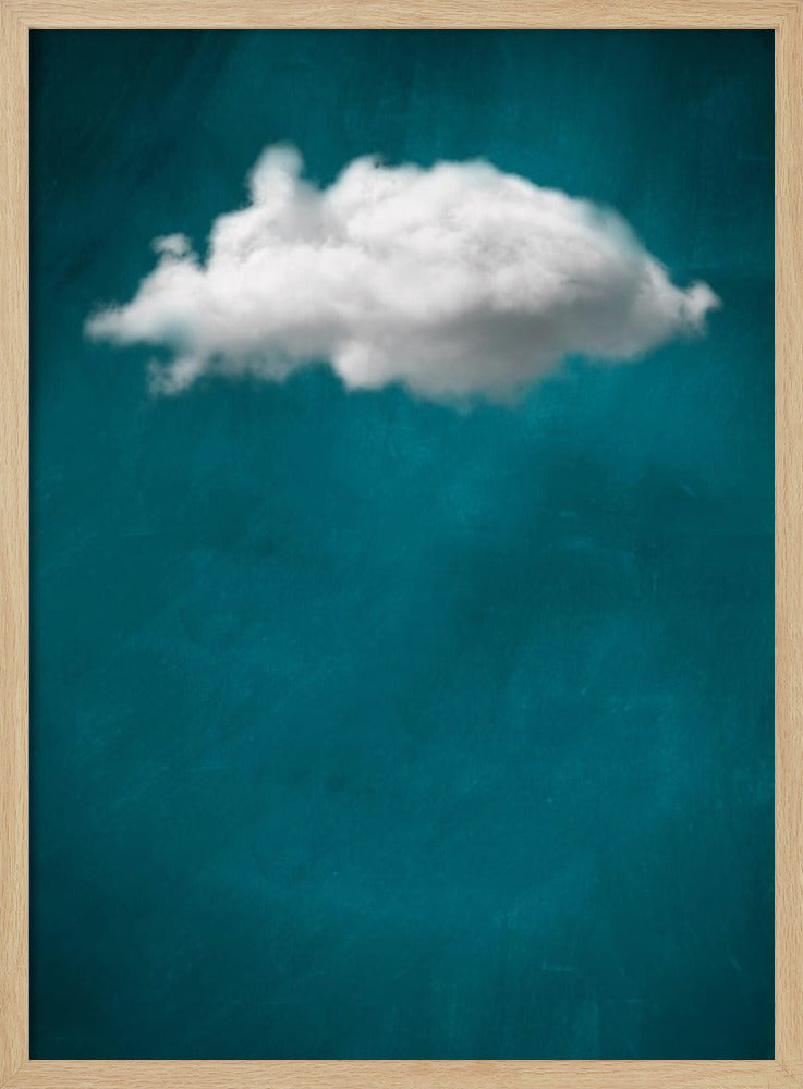 Blaugrüne Wolke Nr. 1 | Poster