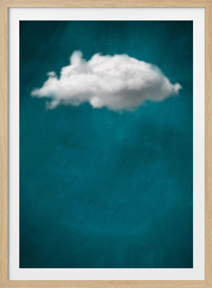 Blaugrüne Wolke Nr. 1 | Poster