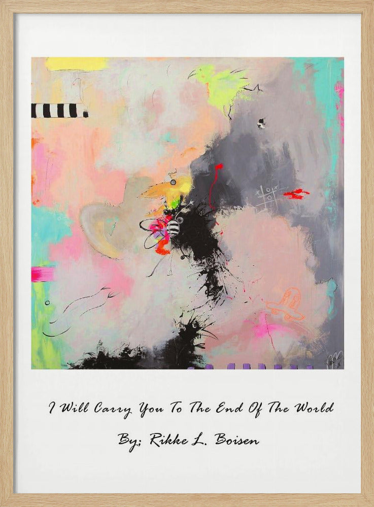 I Will Carry You To the End of the World | Poster