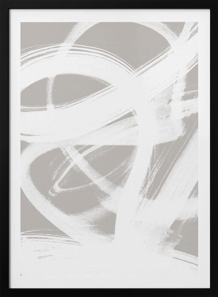 Abstrakte Pinselstriche 6 A1 | Poster
