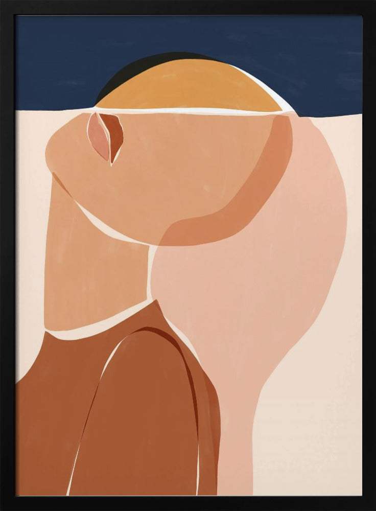 Halbes Gesicht, halbe Sonne | Poster