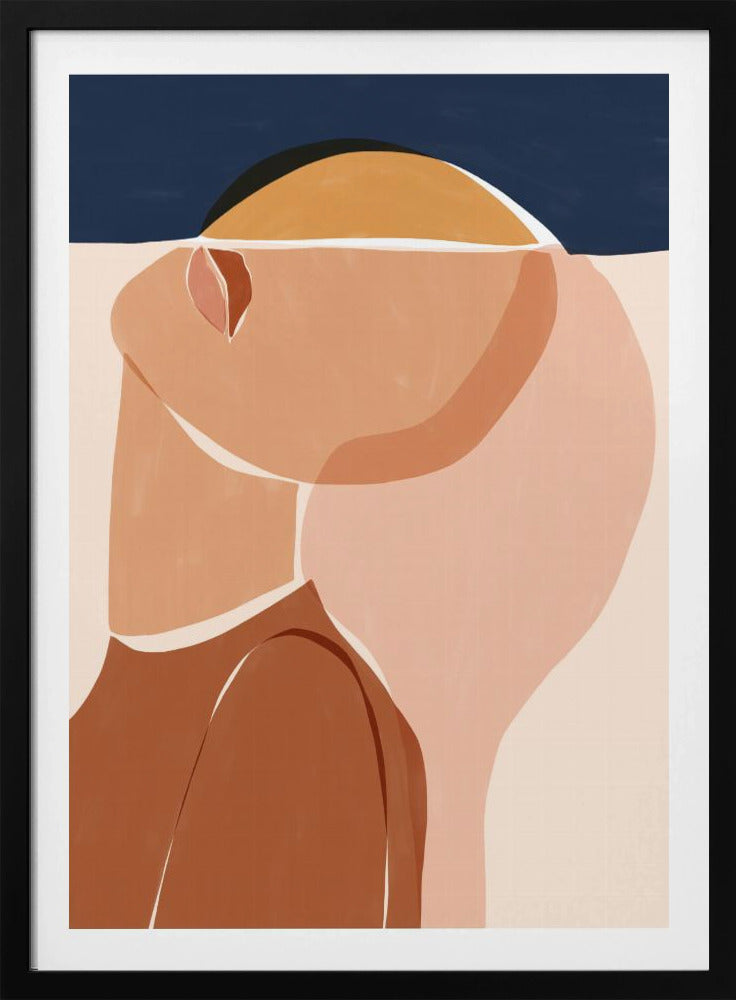 Halbes Gesicht, halbe Sonne | Poster