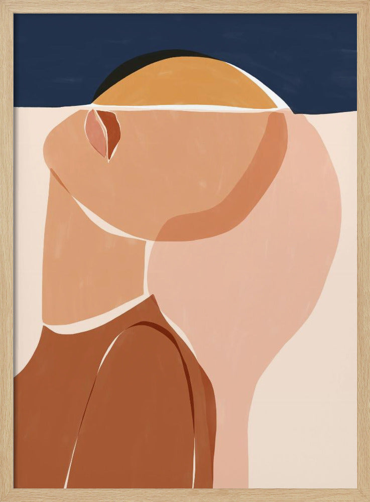 Halbes Gesicht, halbe Sonne | Poster