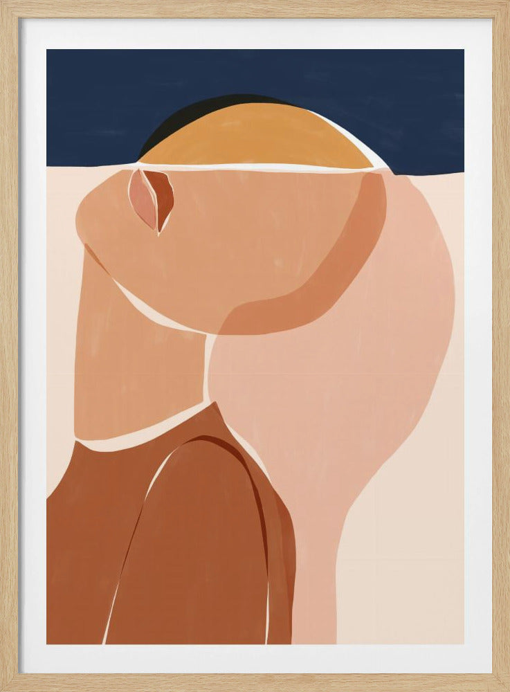 Halbes Gesicht, halbe Sonne | Poster