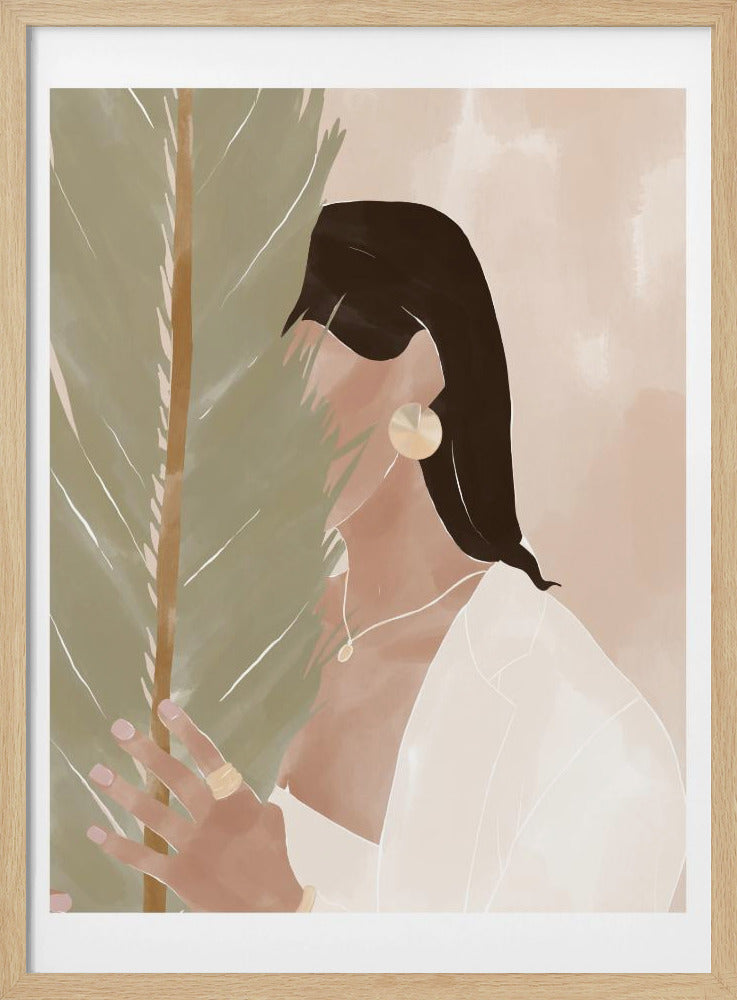 Pflanzenmädchen | Poster