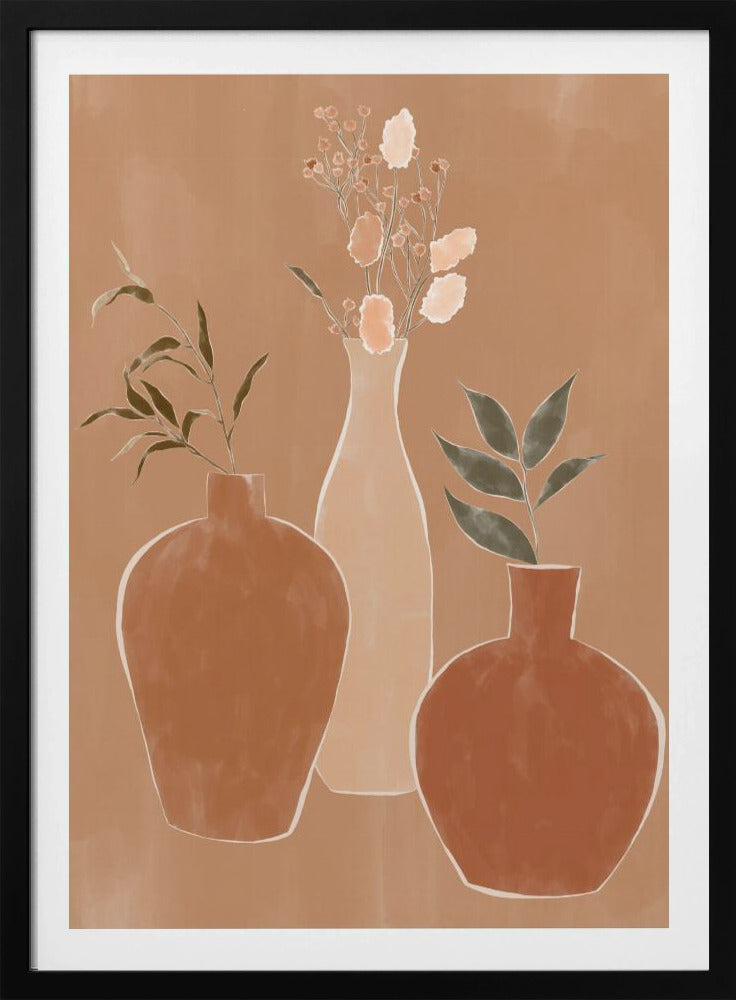 Blumenvasen-Set | Poster
