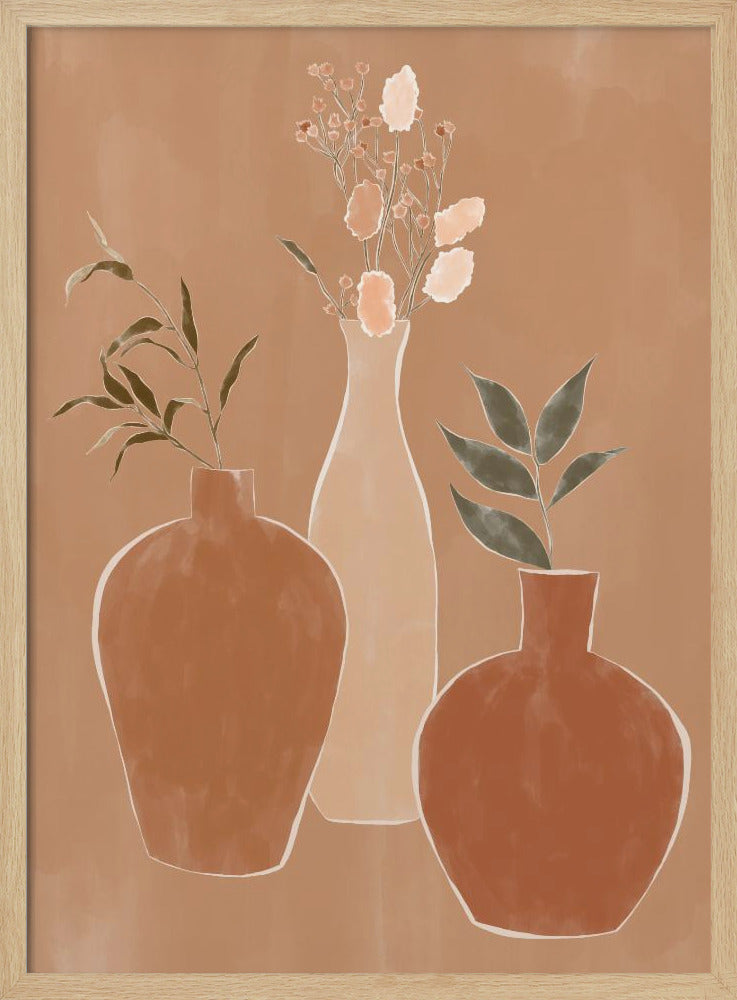 Blumenvasen-Set | Poster