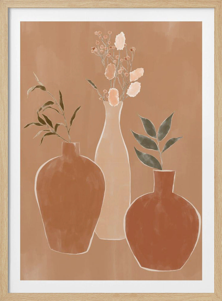 Blumenvasen-Set | Poster