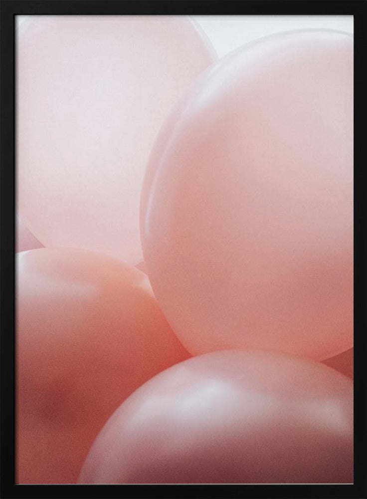 Soft Pink Balloons | Poster