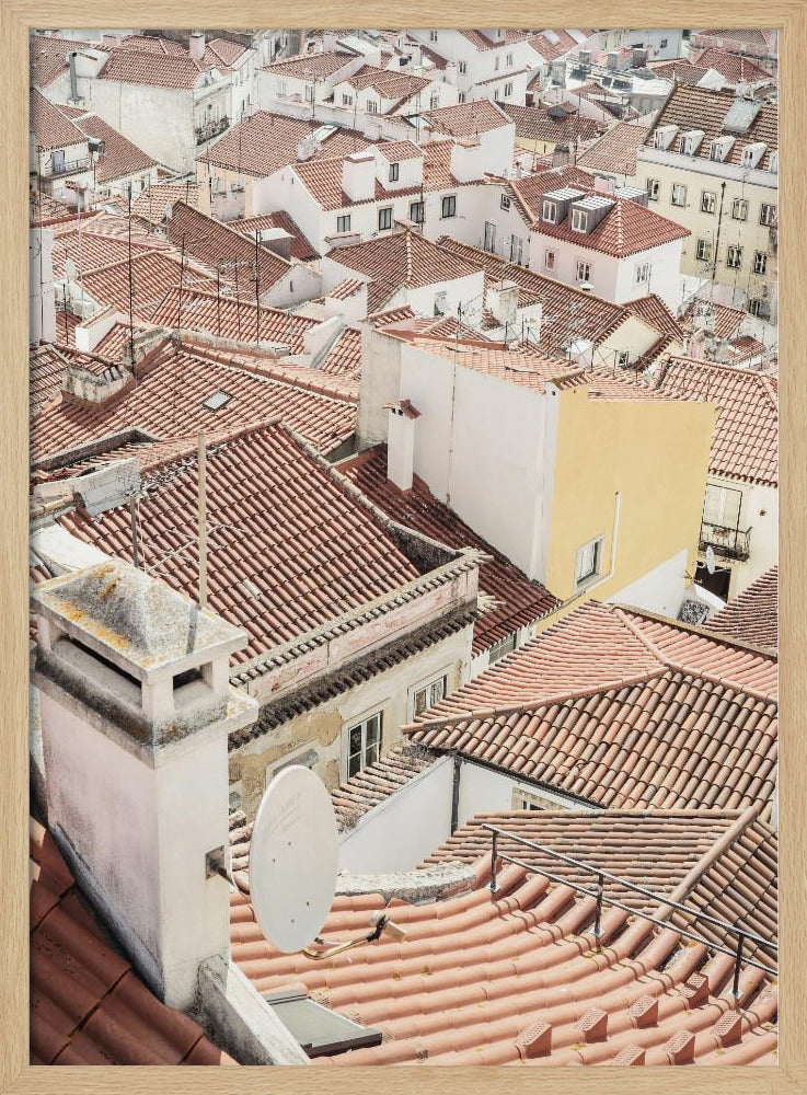 Terrakotta-Dächer | Poster