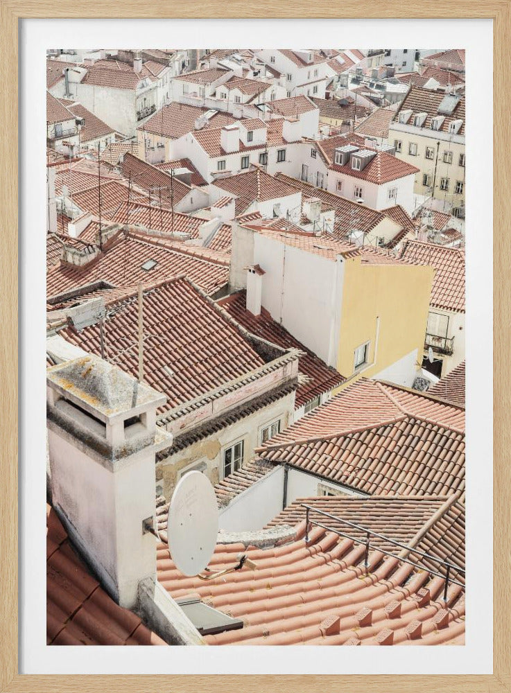 Terrakotta-Dächer | Poster
