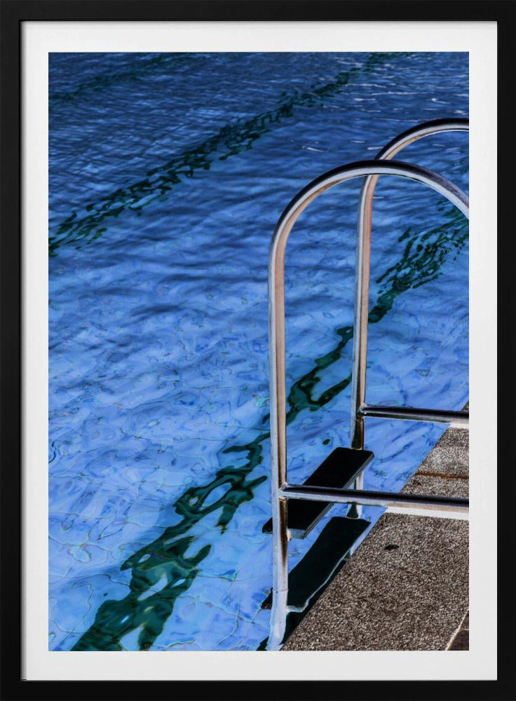 Reflexionen am Pool | Poster