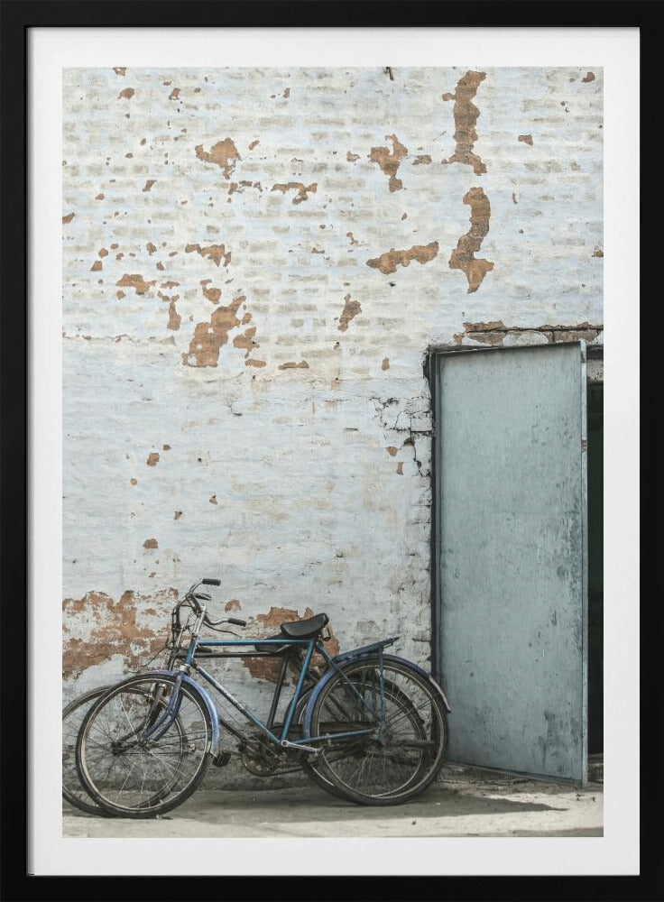 Rustikale Fahrradszene | Poster