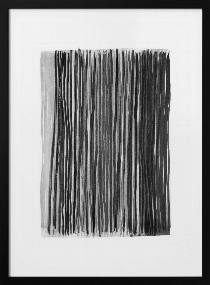 Monochrome Streifen | Poster