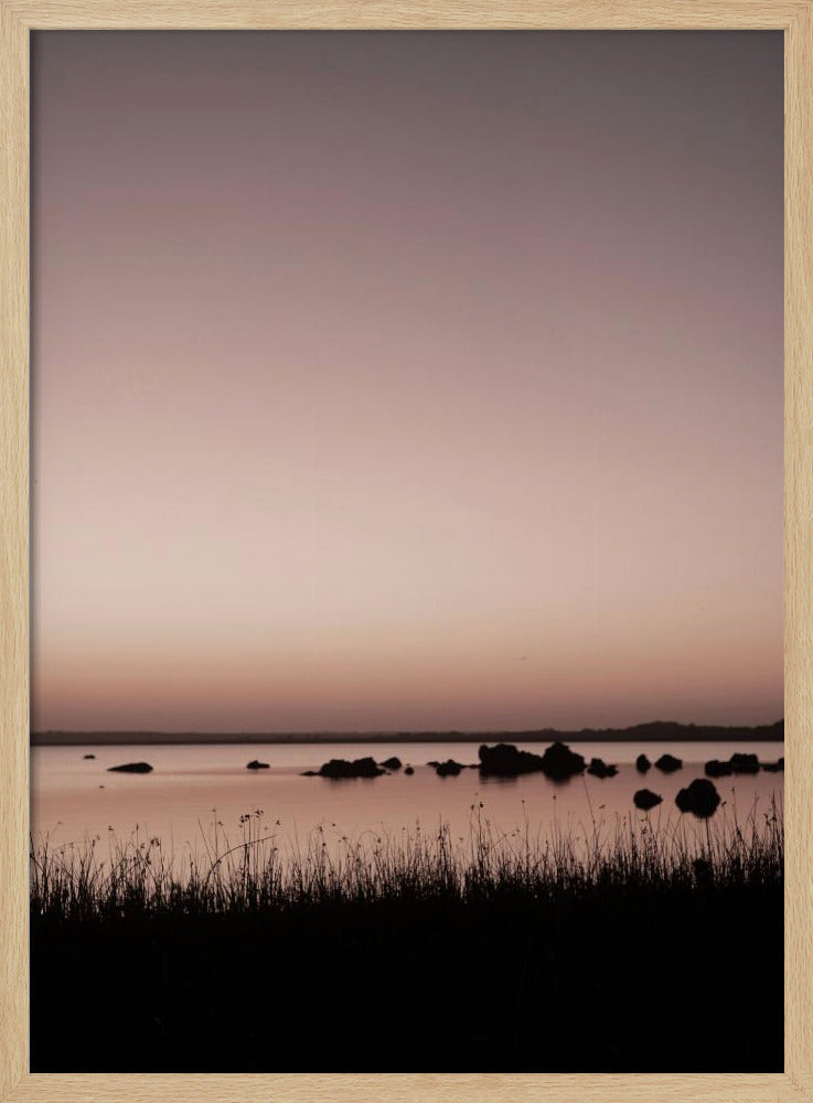 Ruhiges Abendwasser | Poster