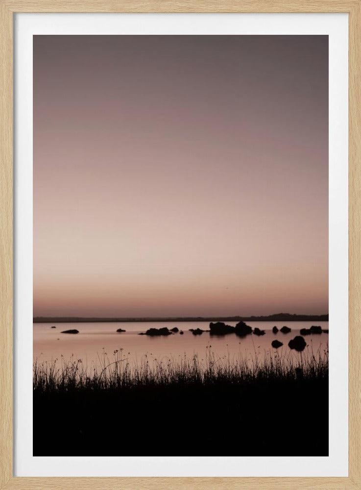 Ruhiges Abendwasser | Poster
