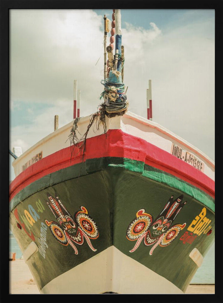 Lebendige Schiffsfront | Poster
