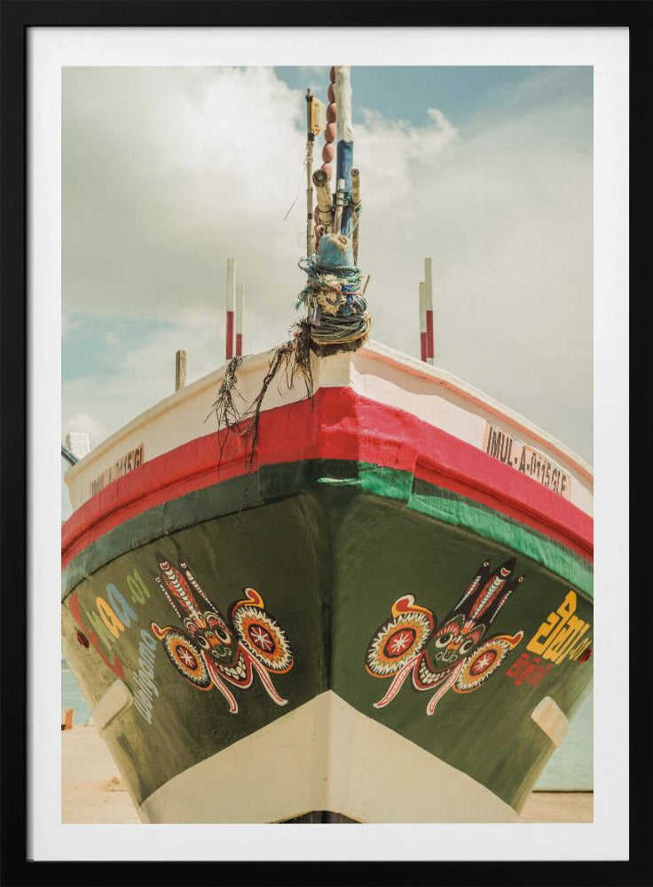 Lebendige Schiffsfront | Poster