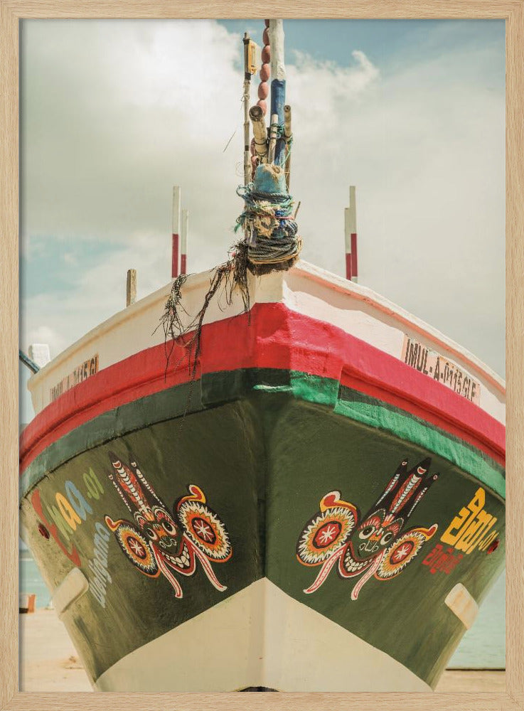 Lebendige Schiffsfront | Poster