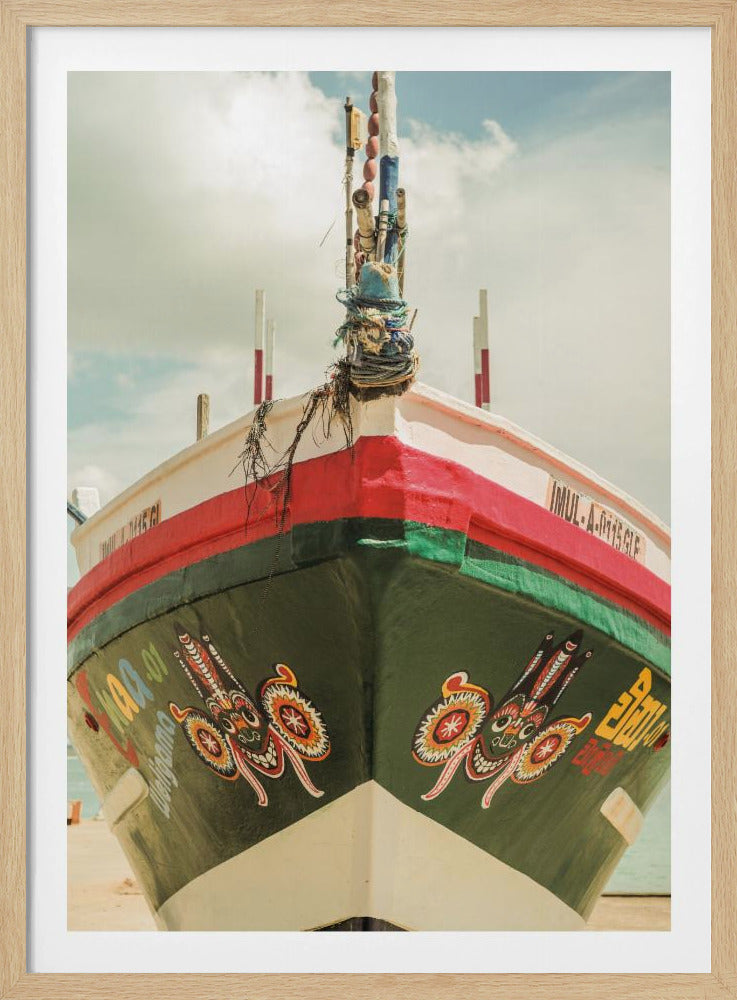 Lebendige Schiffsfront | Poster
