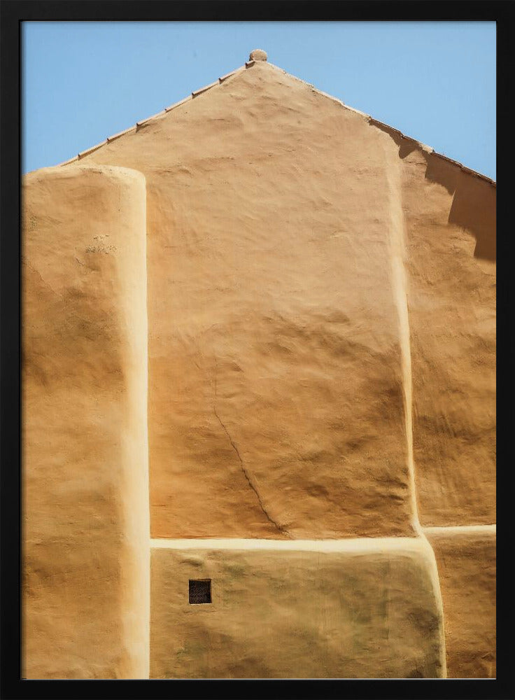 Goldene Wandkonturen | Poster