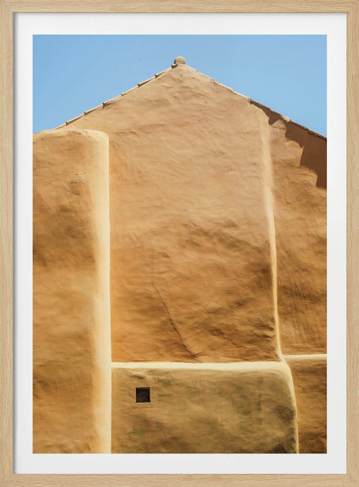 Goldene Wandkonturen | Poster