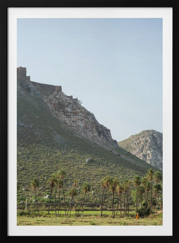 Majestätische Hügelfestung | Poster