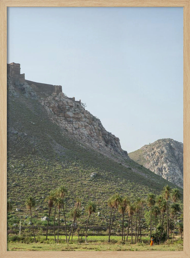 Majestätische Hügelfestung | Poster