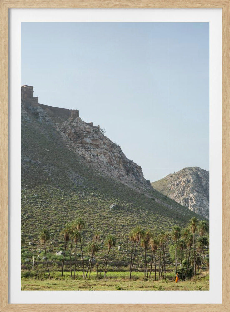 Majestätische Hügelfestung | Poster