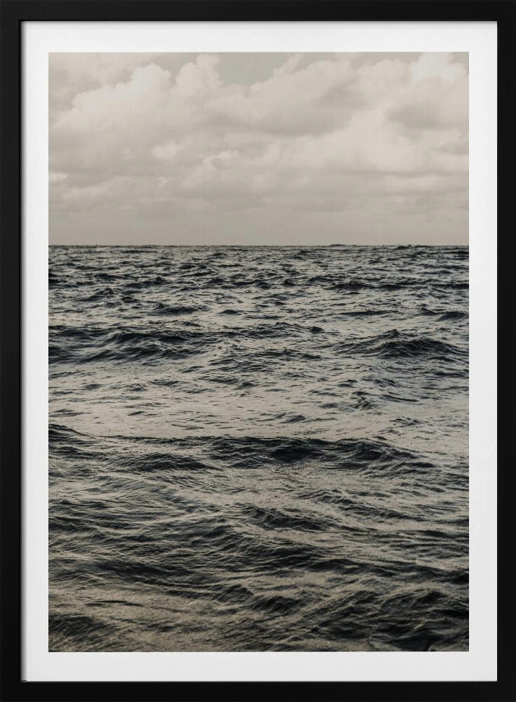 Endlose Horizontwellen | Poster
