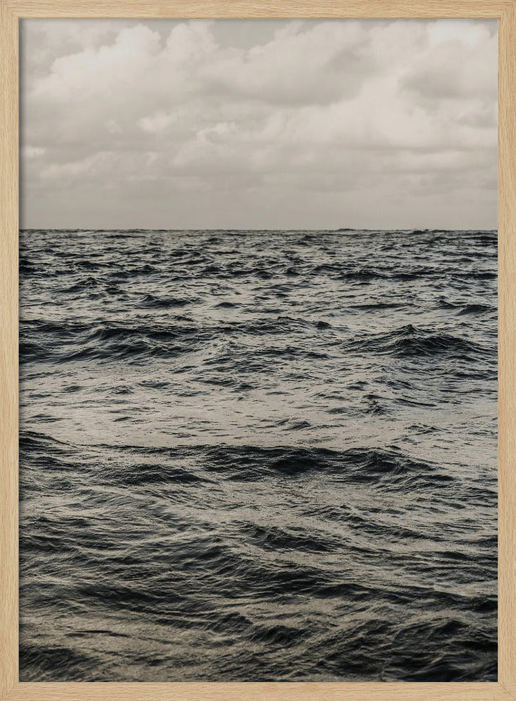 Endlose Horizontwellen | Poster