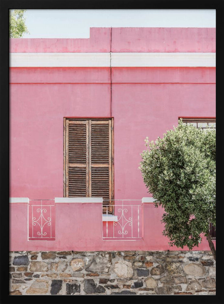 Rosa Fassadenruhe | Poster