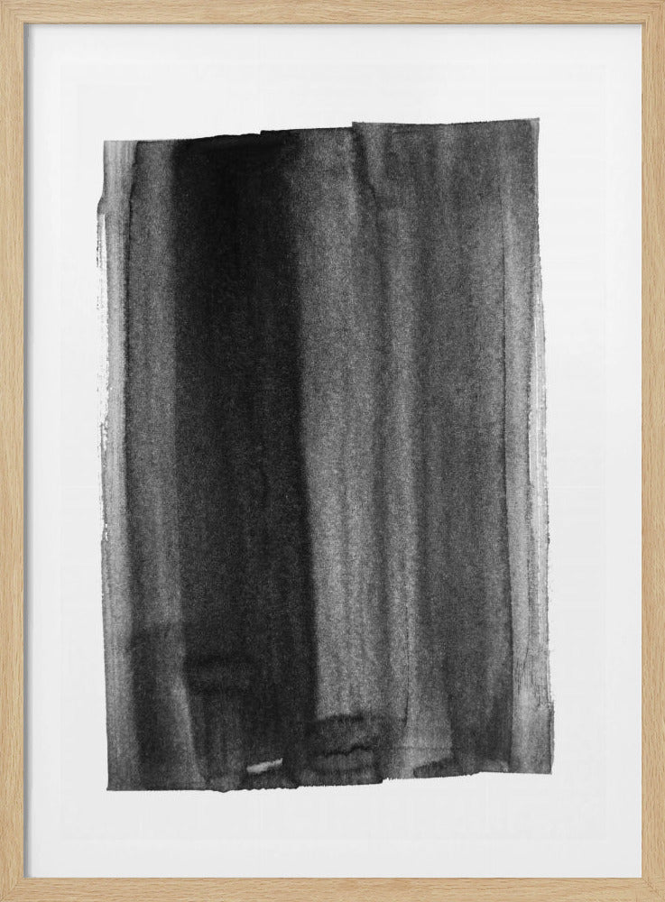 Monochromer Schleier | Poster