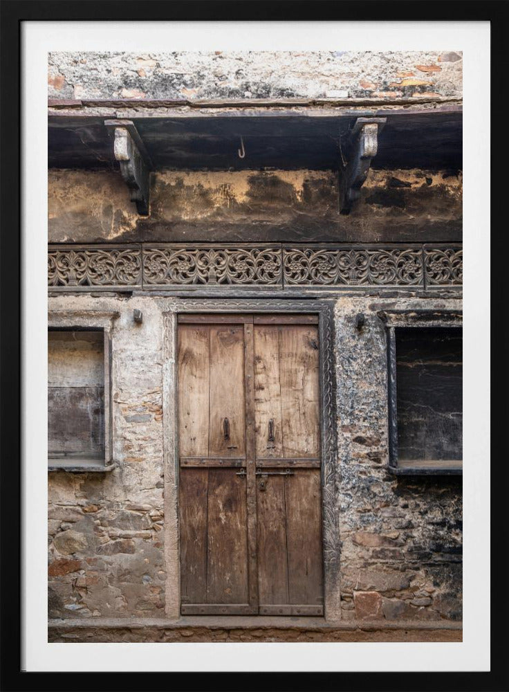 Rustikale Heritage-Tür | Poster