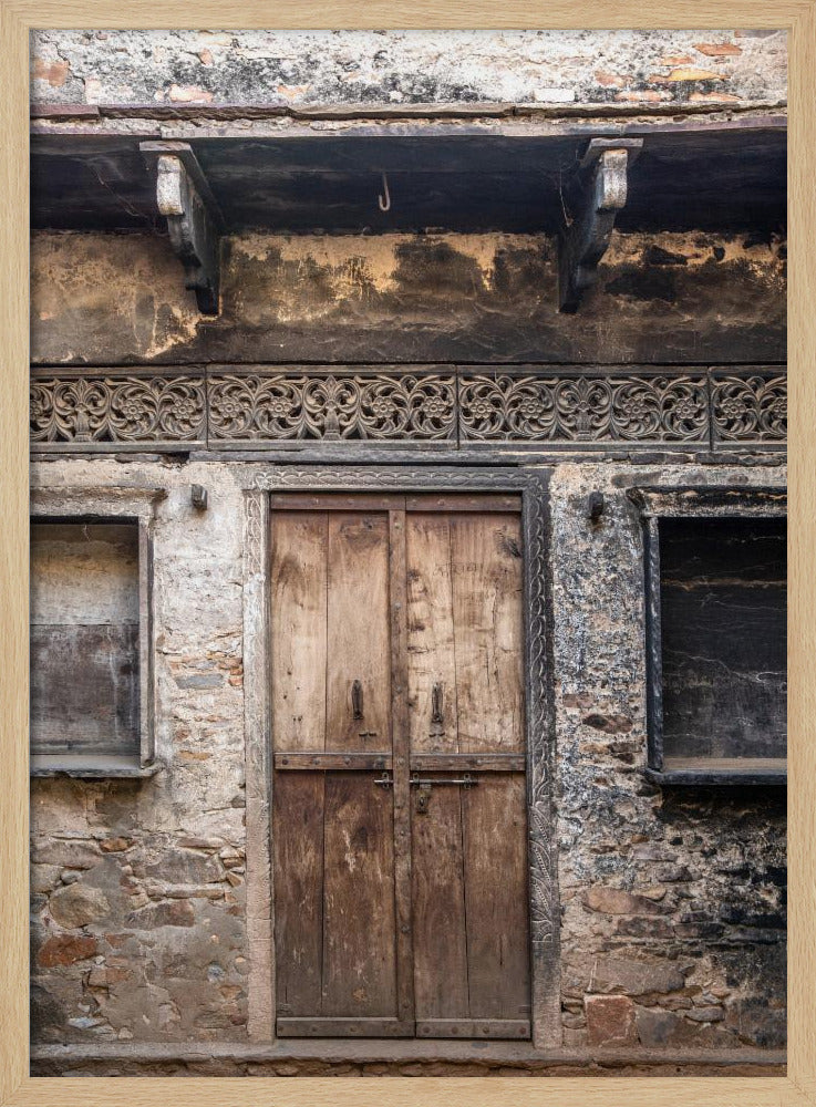 Rustikale Heritage-Tür | Poster