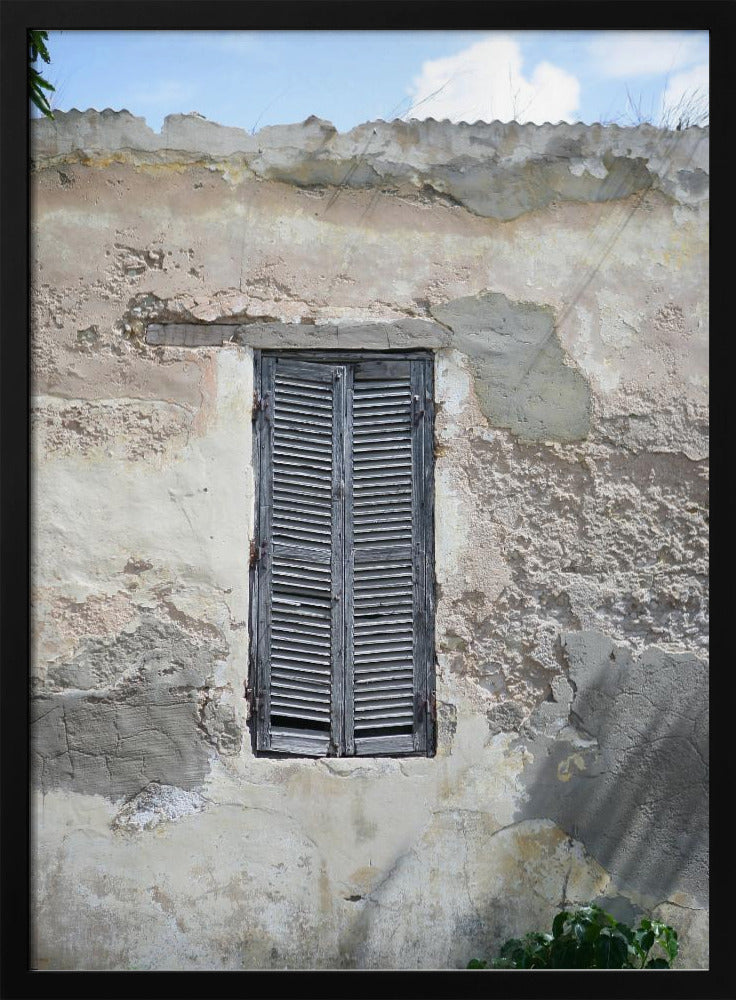 Verwitterte Fensterläden | Poster